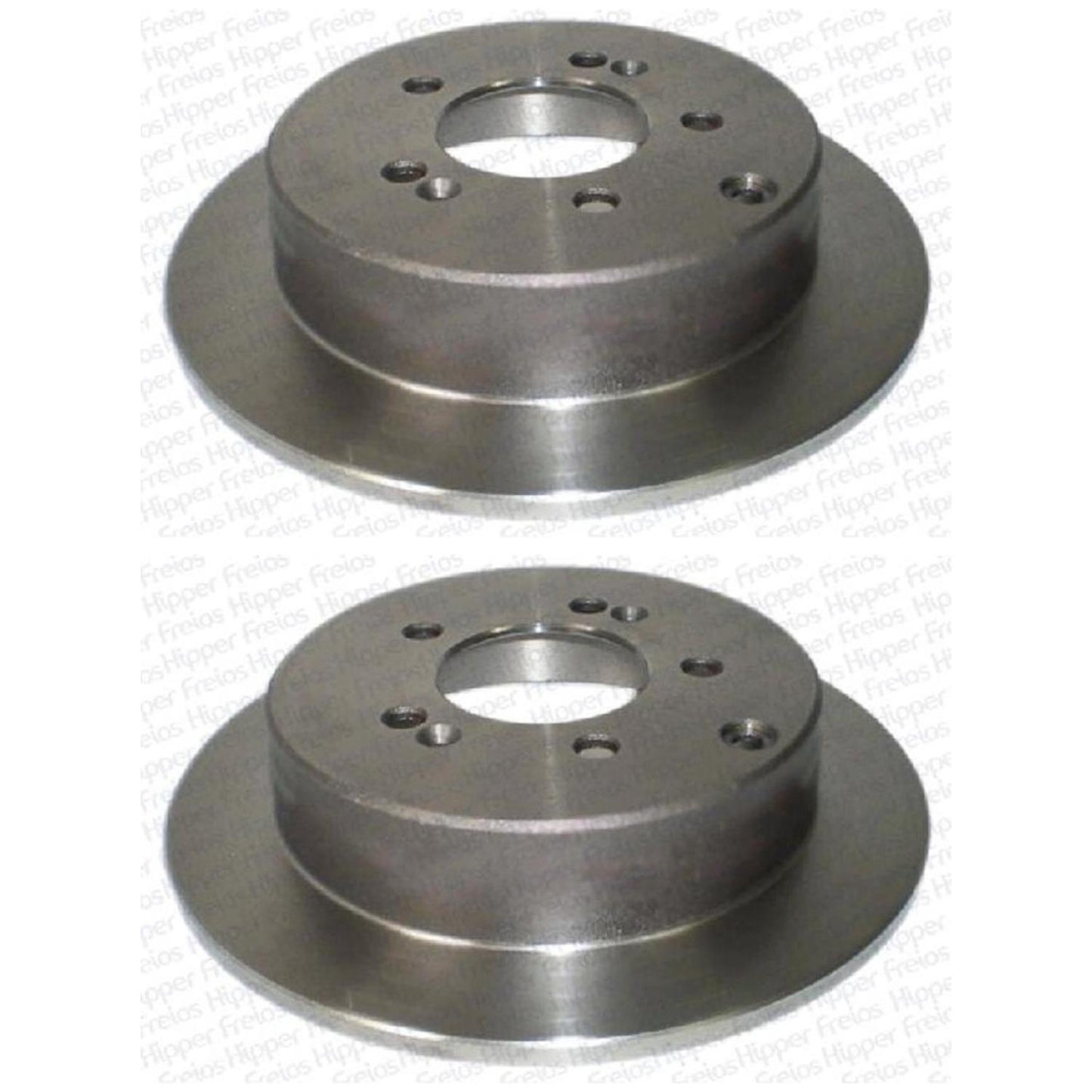 Par Disco Freio Traseiro - Hipper Freios - HF 325F - (1)