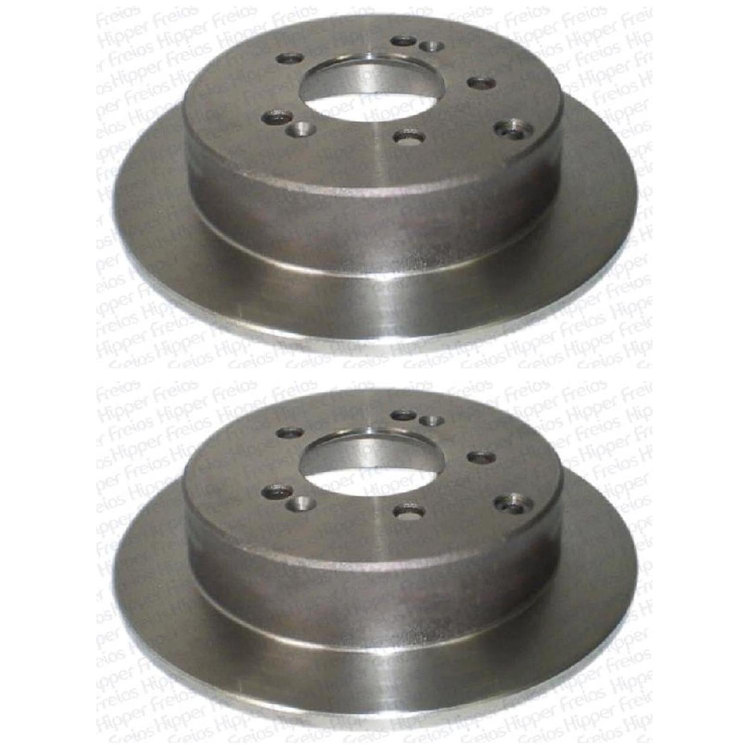 Par Disco Freio Traseiro - Hipper Freios - HF 325F - (1)