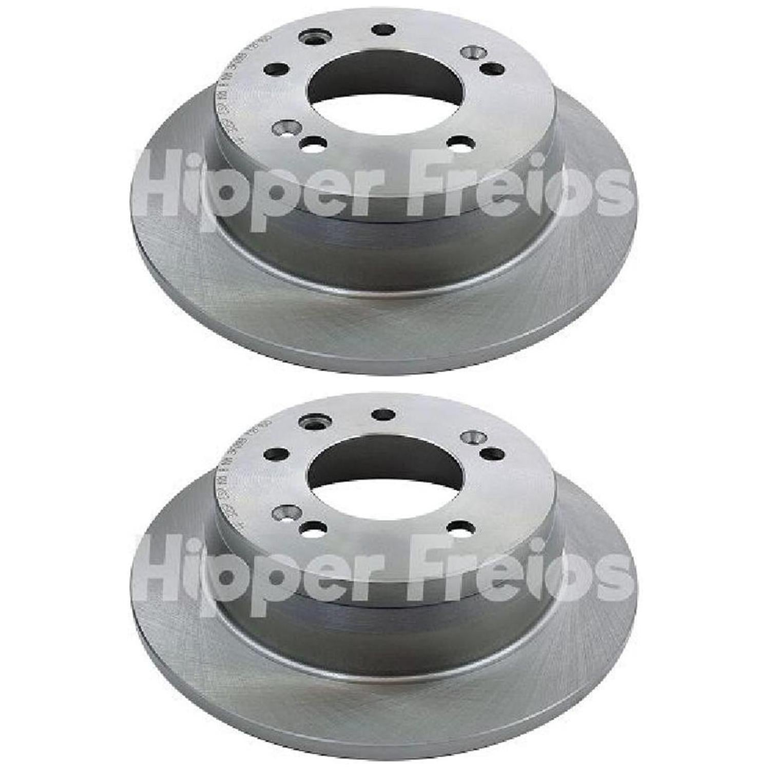 Par Disco Freio Traseiro - Hipper Freios - HF 325P - (1)
