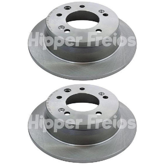 Par Disco Freio Traseiro - Hipper Freios - HF 325P - (1)