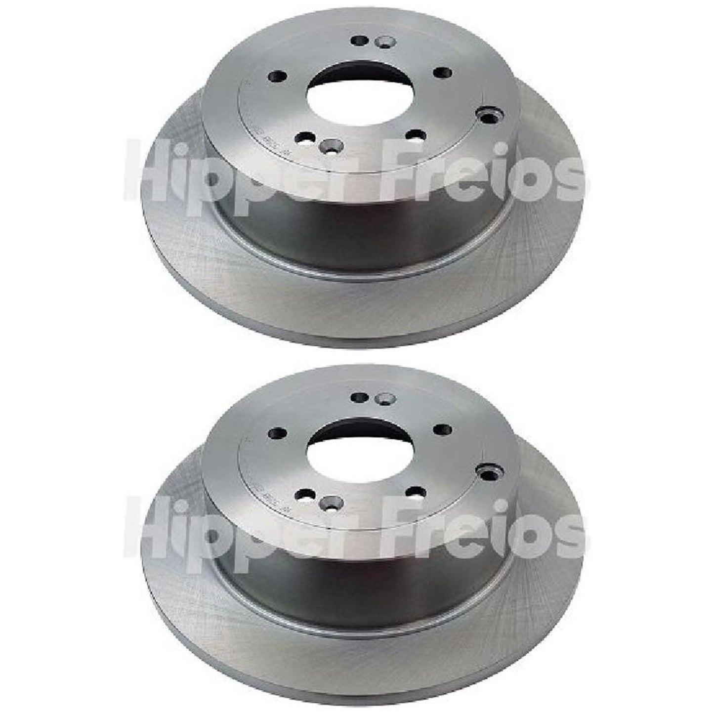 Par Disco Freio Traseiro - Hipper Freios - HF 329B - (1)