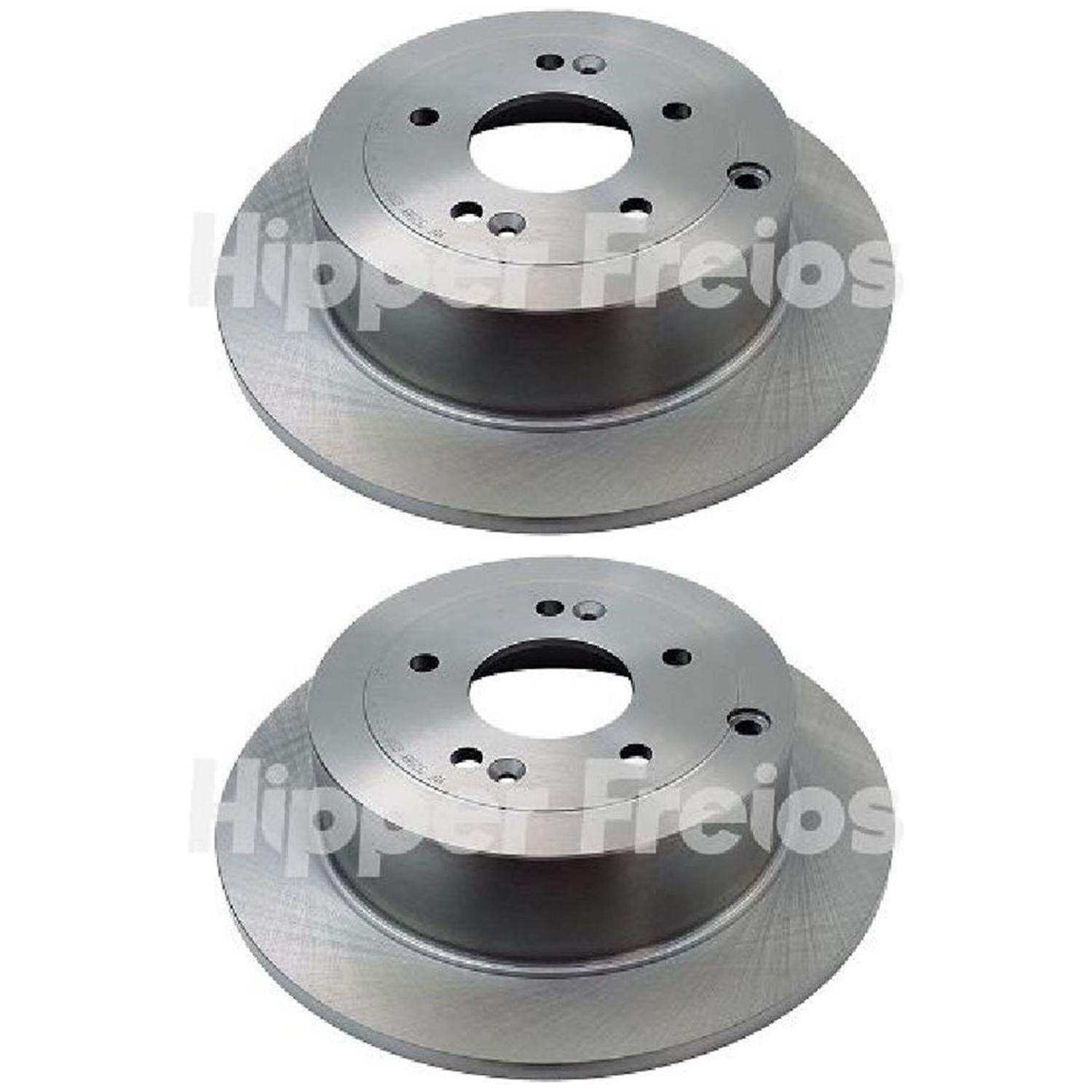Par Disco Freio Traseiro - Hipper Freios - HF 329B - (1)