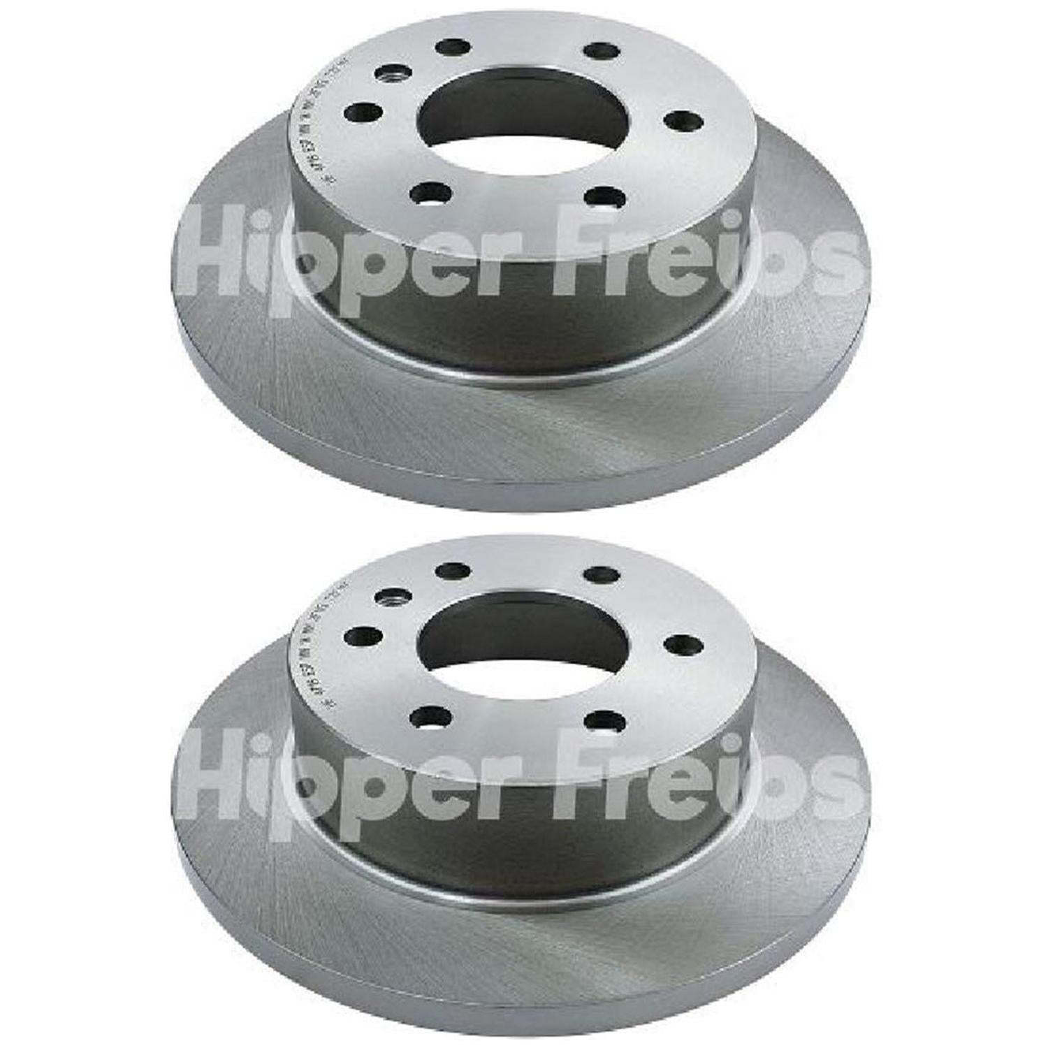 Par Disco Freio Traseiro - Hipper Freios - HF 471H - (1)