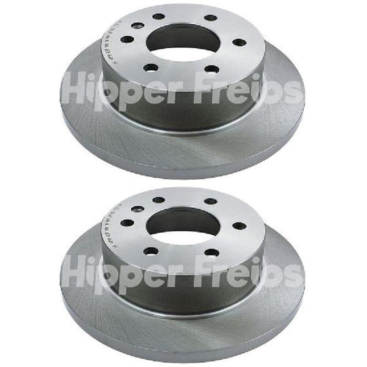 Par Disco Freio Traseiro - Hipper Freios - HF 471H - (1)