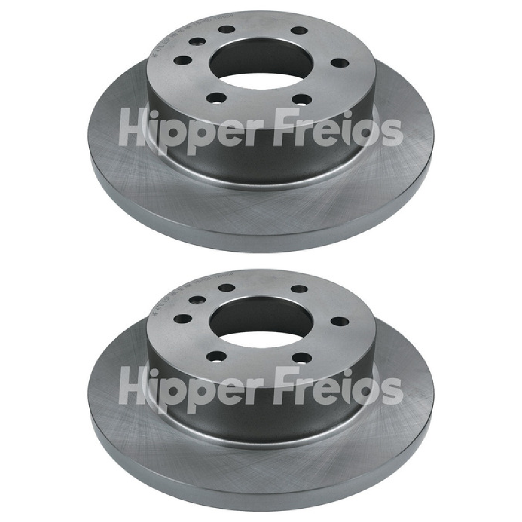 Par Disco Freio Traseiro - Hipper Freios - HF 471L - (1)