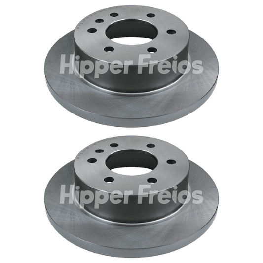 Par Disco Freio Traseiro - Hipper Freios - HF 471L - (1)