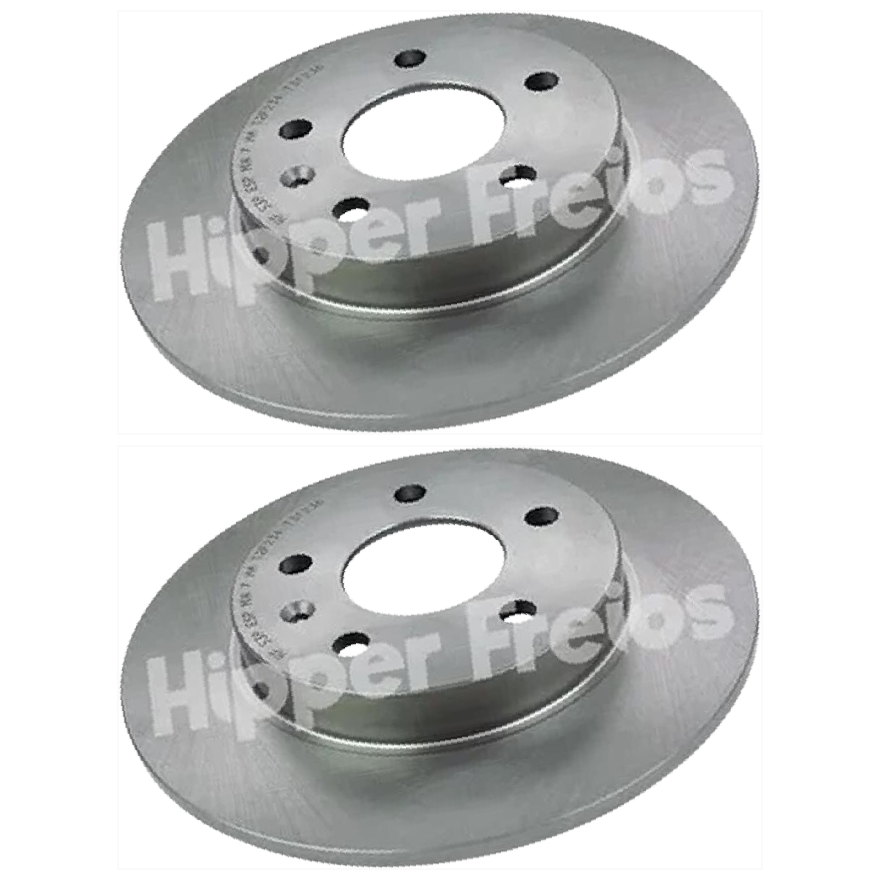 Par Disco Freio Traseiro - Hipper Freios - HF 53P - (1)