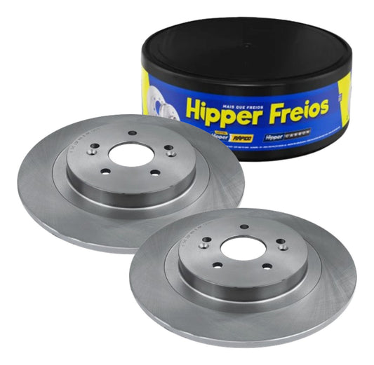 Par Disco Freio Traseiro - Hipper Freios - HF 54C - (1)