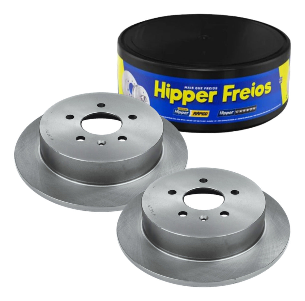 Par Disco Freio Traseiro - Hipper Freios - HF 54E - (1)