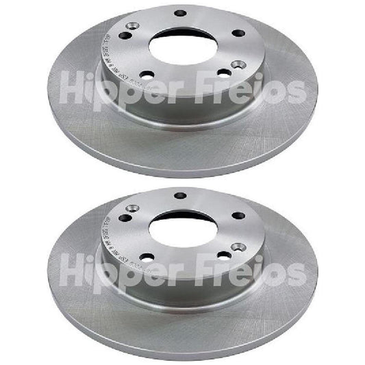 Par Disco Freio Traseiro - Hipper Freios - HF 700B - (1)