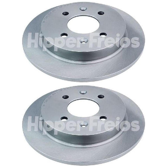 Par Disco Freio Traseiro - Hipper Freios - HF 700G - (1)