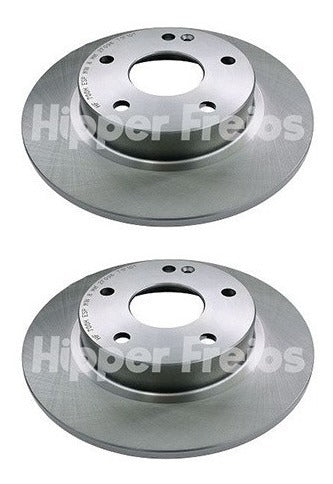 Par Disco Freio Traseiro - Hipper Freios - HF 700H - (1)