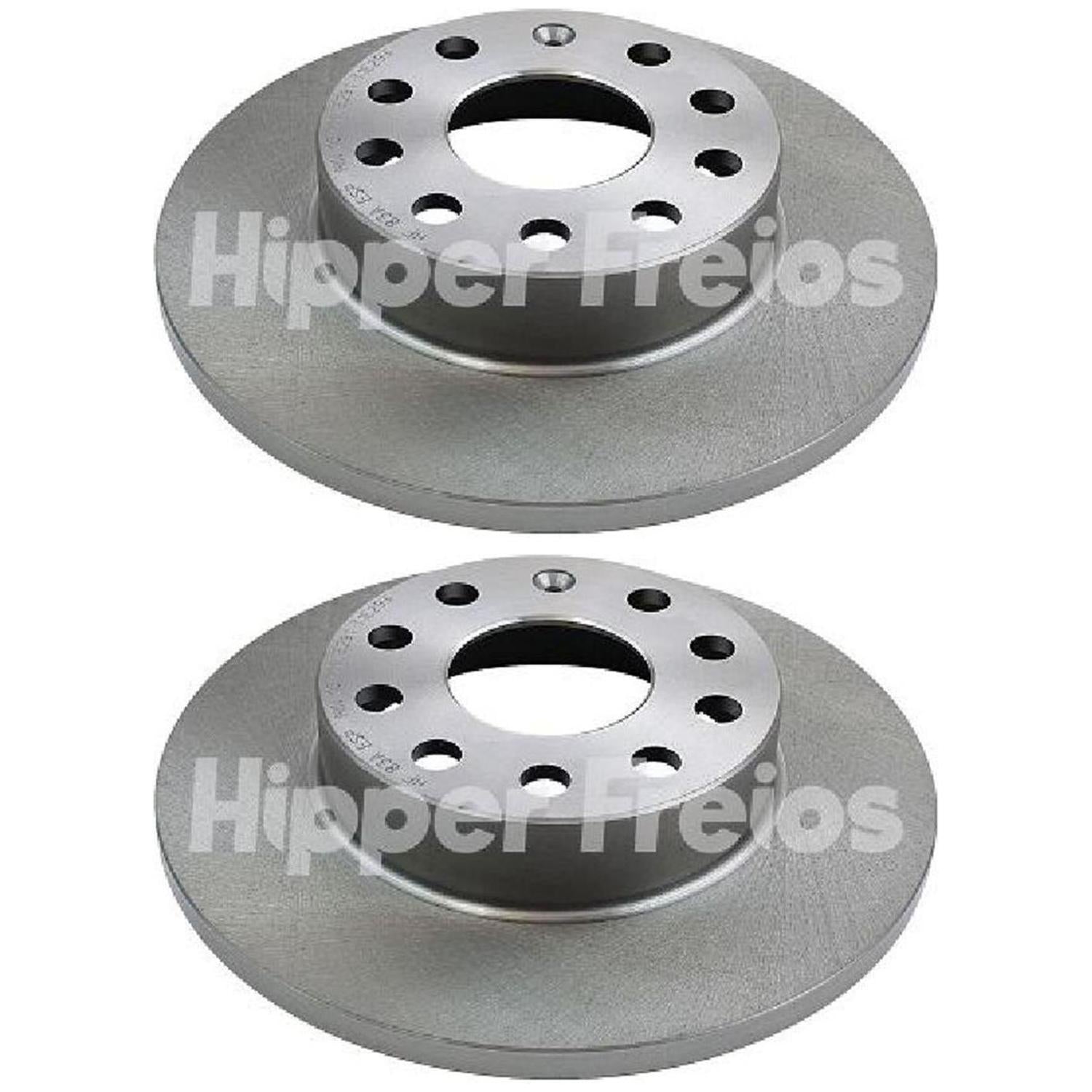 Par Disco Freio Traseiro - Hipper Freios - HF 83A - (1)