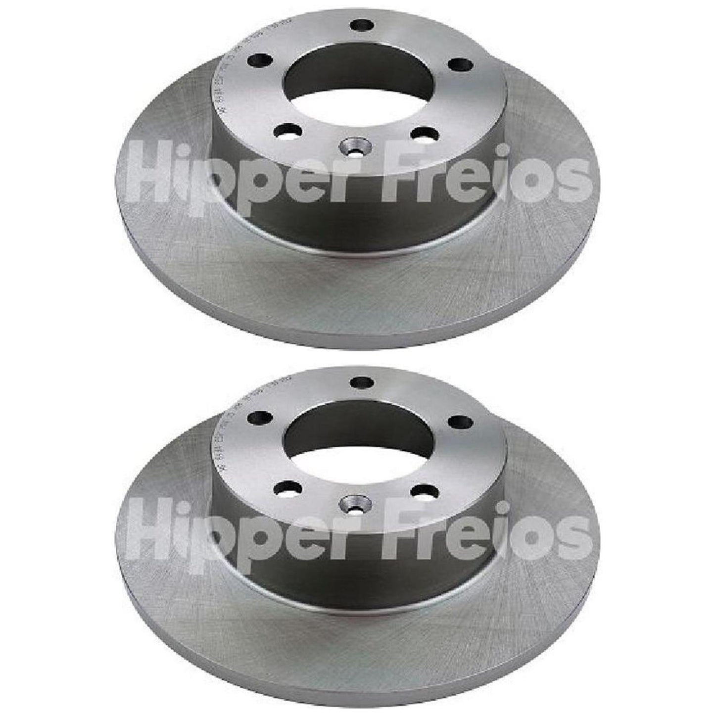 Par Disco Freio Traseiro - Hipper Freios - HF 843A - (1)