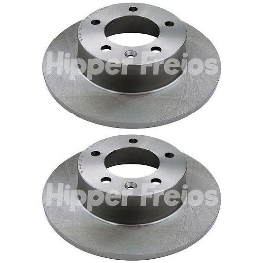 Par Disco Freio Traseiro - Hipper Freios - HF 843A - (1)
