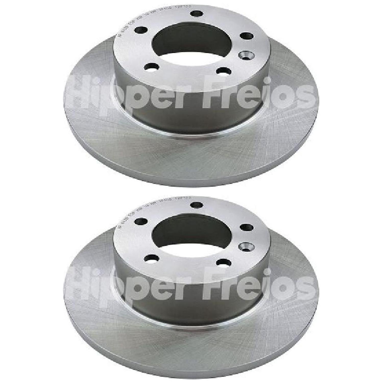 Par Disco Freio Traseiro - Hipper Freios - HF 843D - (1)