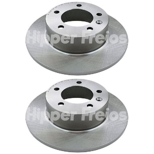 Par Disco Freio Traseiro - Hipper Freios - HF 843D - (1)