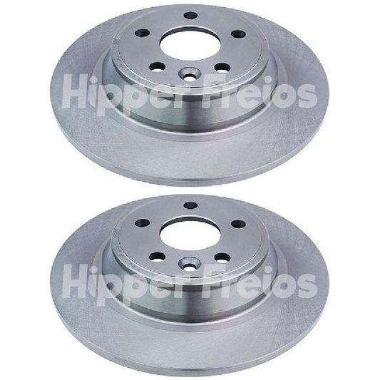 Par Disco Freio Traseiro - Hipper Freios - HF 15J - (1)