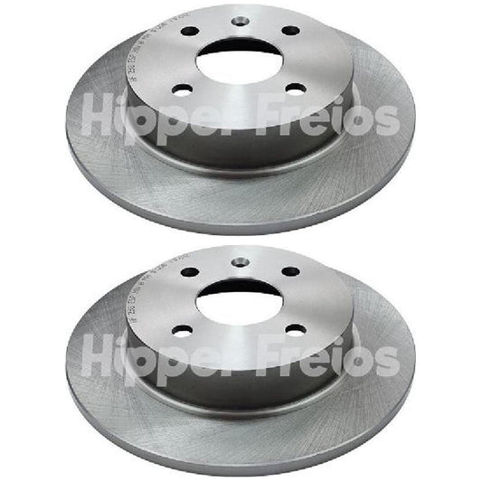 Par Disco Freio Traseiro - Hipper Freios - HF 23G - (1)
