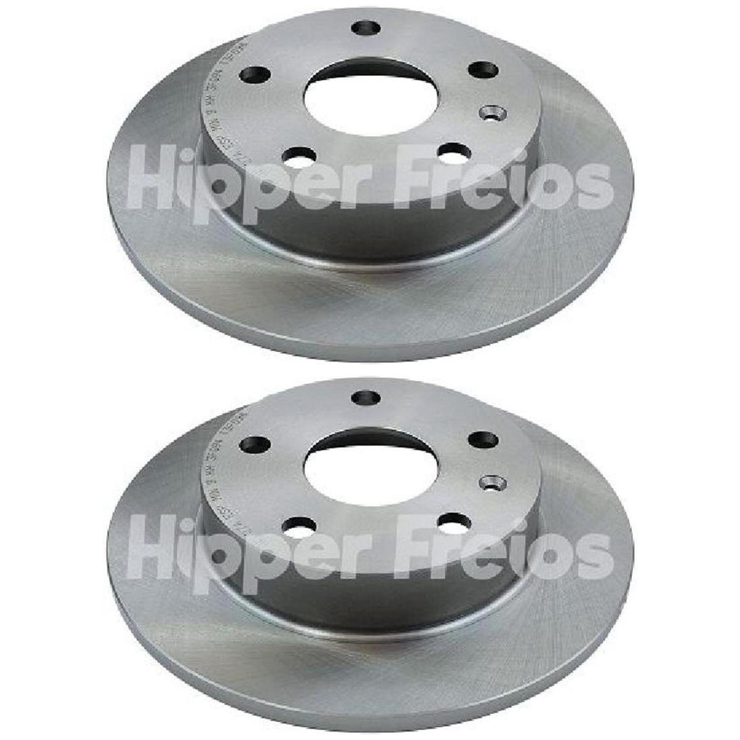 Par Disco Freio Traseiro - Hipper Freios - HF 27A - (1)
