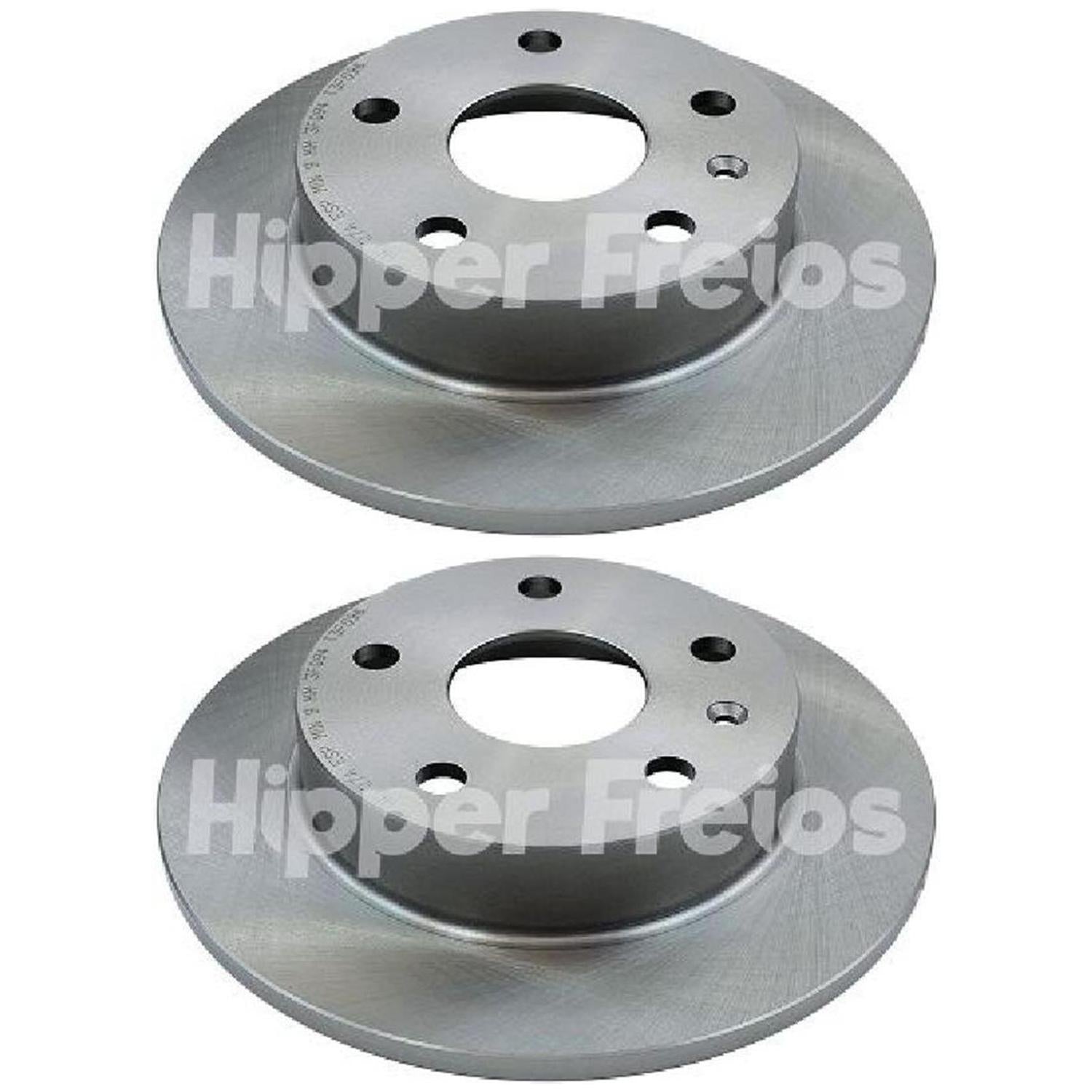 Par Disco Freio Traseiro - Hipper Freios - HF 27A - (1)