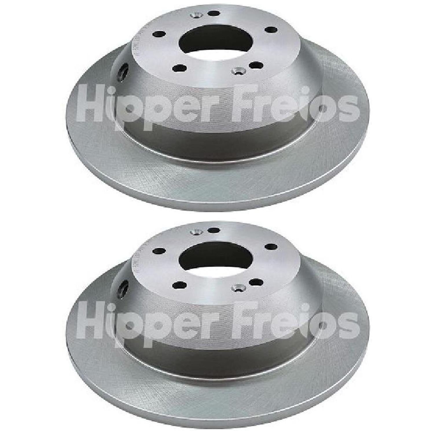 Par Disco Freio Traseiro - Hipper Freios - HF 329C - (1)