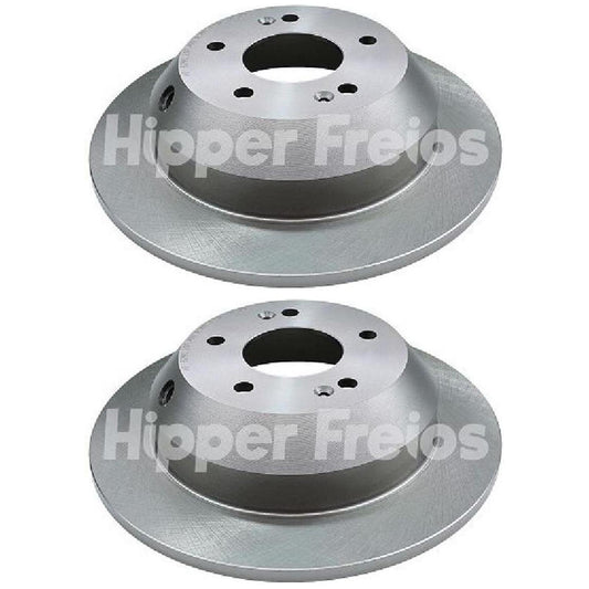 Par Disco Freio Traseiro - Hipper Freios - HF 329C - (1)