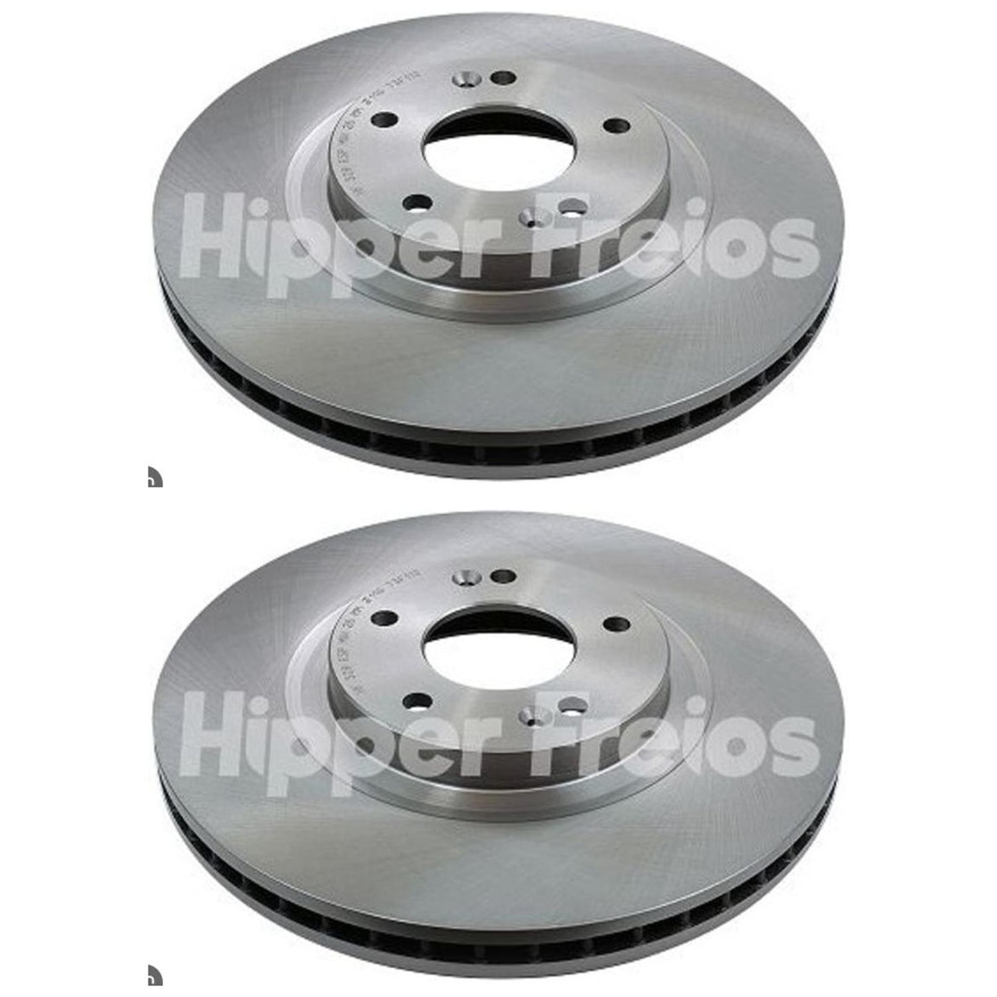 Par Disco Freio Traseiro - Hipper Freios - HF 329F - (1)