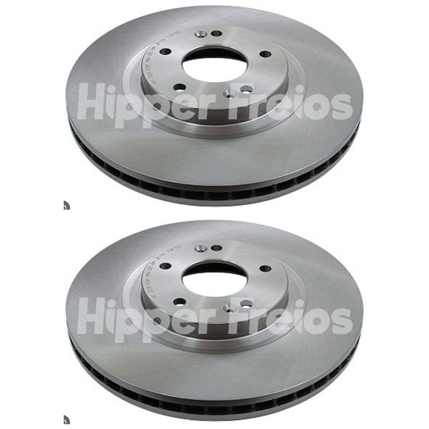 Par Disco Freio Traseiro - Hipper Freios - HF 329F - (1)