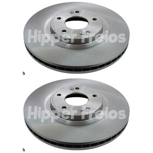 Par Disco Freio Traseiro - Hipper Freios - HF 329F - (1)