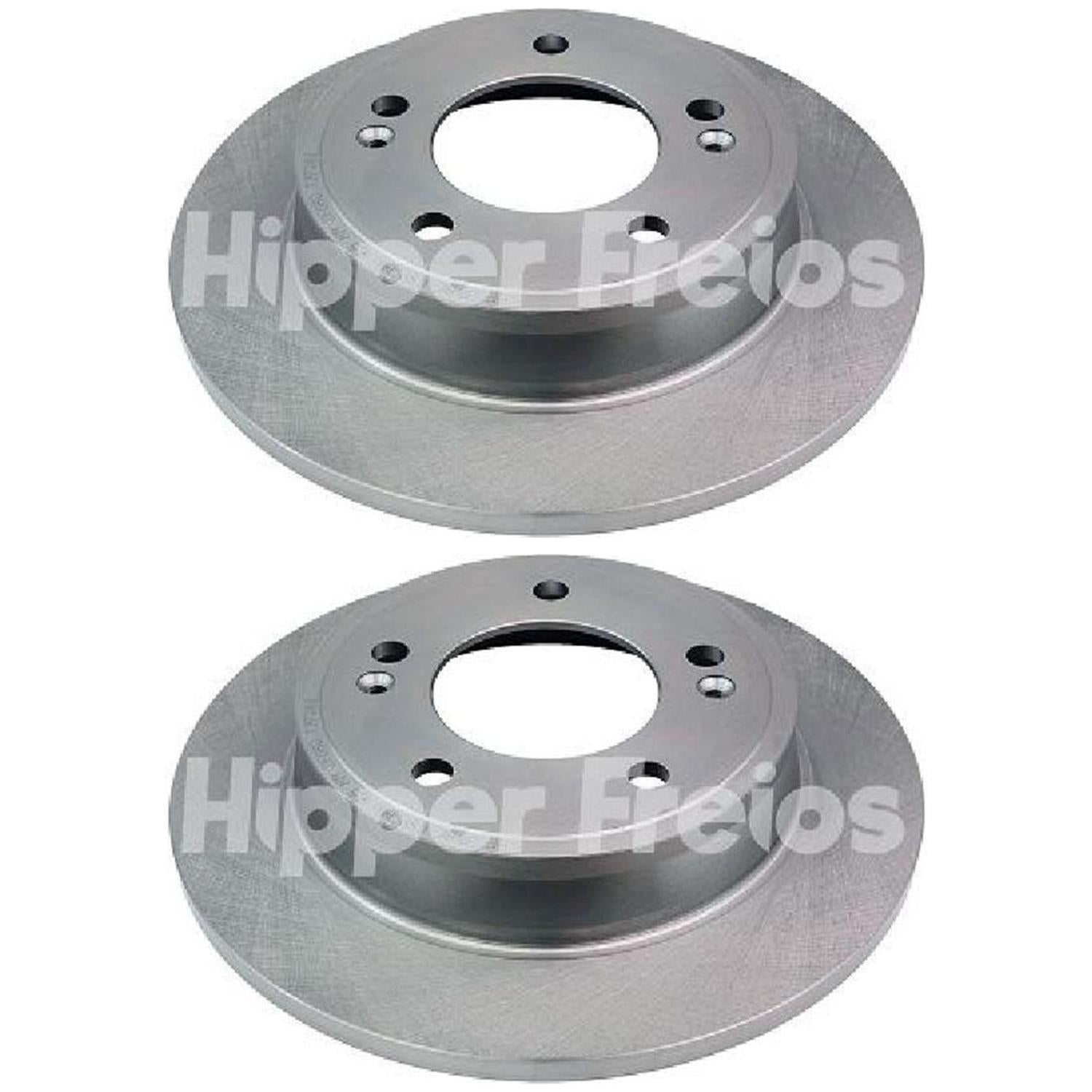 Par Disco Freio Traseiro - Hipper Freios - HF 358E - (1)