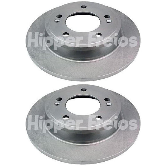 Par Disco Freio Traseiro - Hipper Freios - HF 358E - (1)