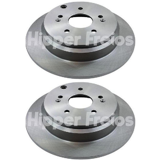 Par Disco Freio Traseiro - Hipper Freios - HF 712A - (1)