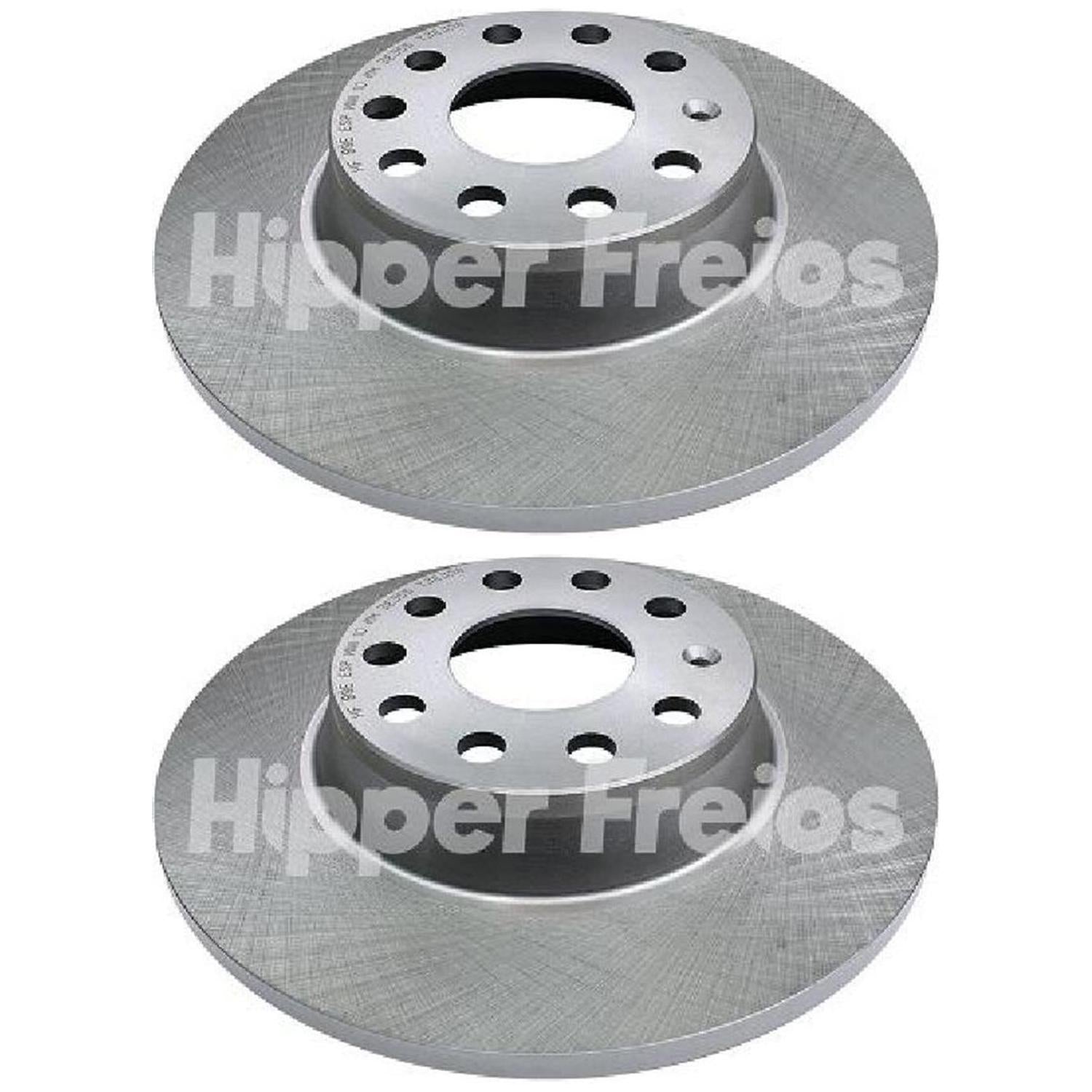 Par Disco Freio Traseiro - Hipper Freios - HF 88E - (1)