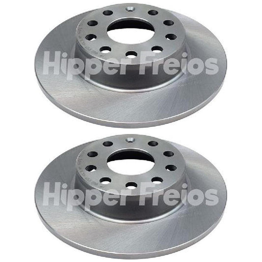 Par Disco Freio Traseiro - Hipper Freios - HF 88G - (1)