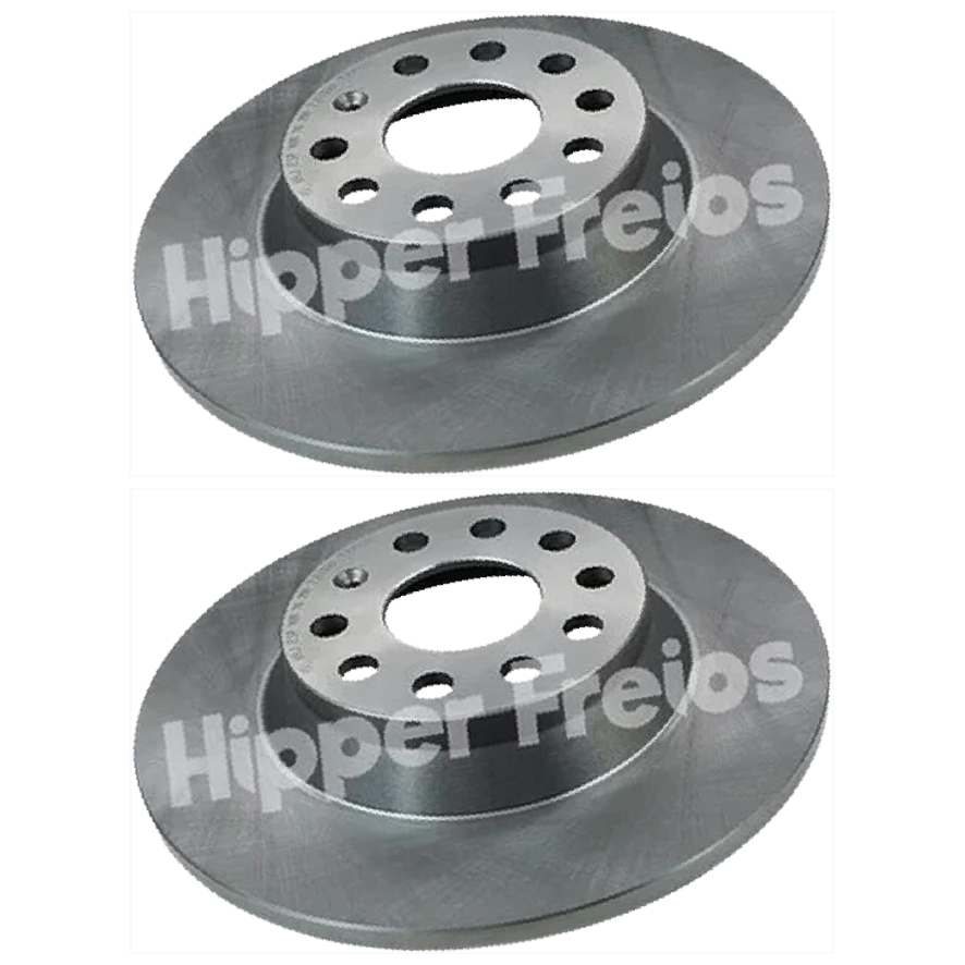 Par Disco Freio Traseiro - Hipper Freios - HF 88J - (1)