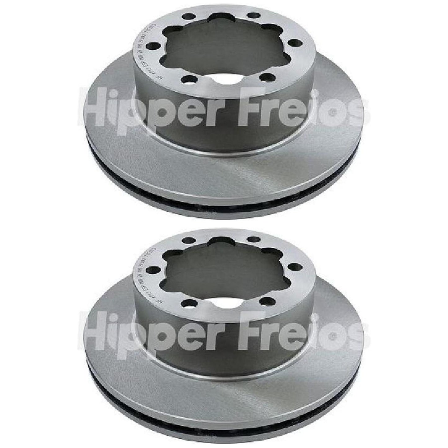 Par Disco Freio Traseiro - Hipper Freios - HF 471J - (1)