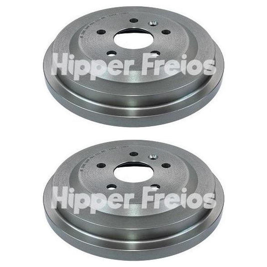 Par Tambor Freio Traseiro - Hipper Freios - HF 308G - (1)