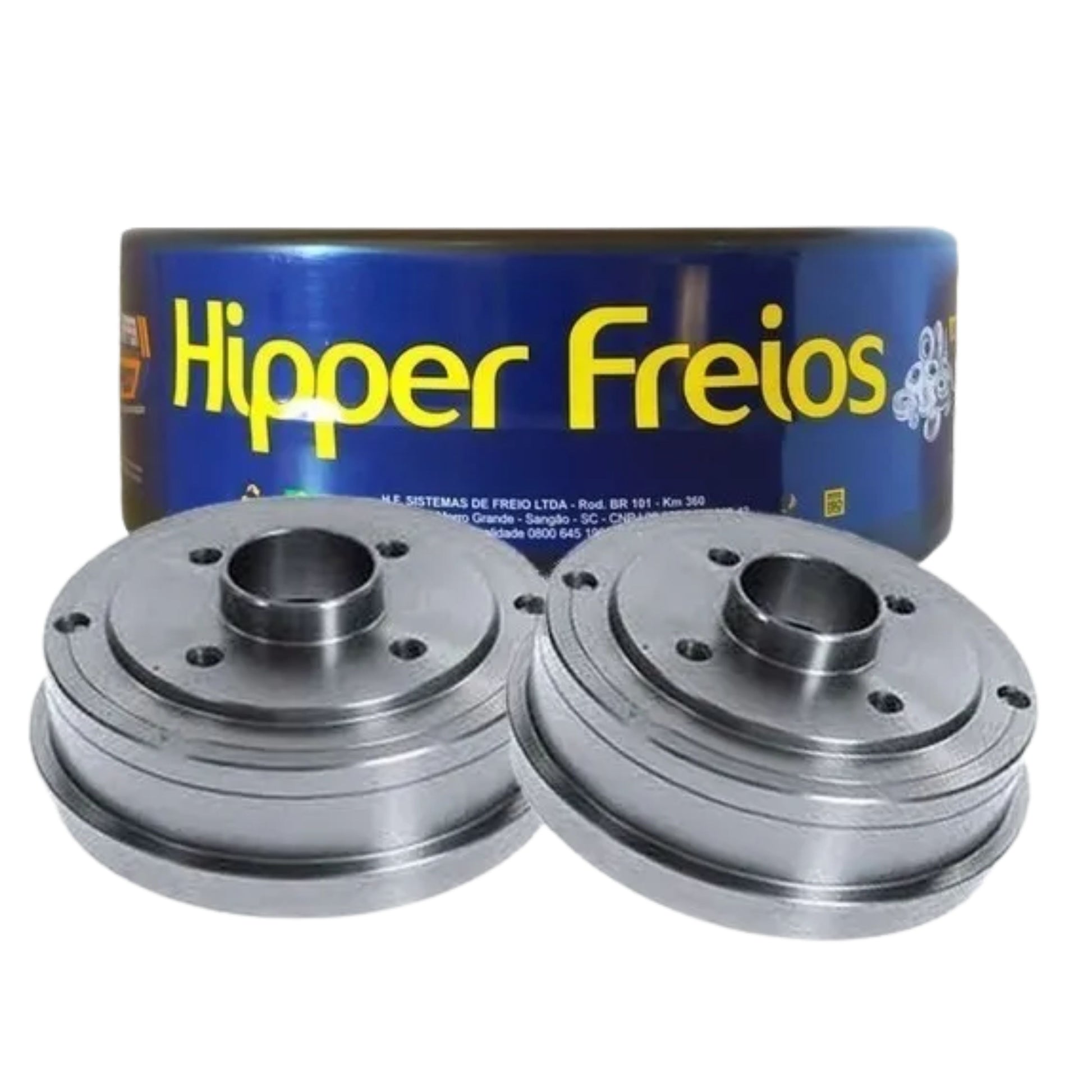 Par Tambor Freio Traseiro - Hipper Freios - HF 322 - (1)