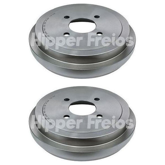 Par Tambor Freio Traseiro - Hipper Freios - HF 615E - (1)