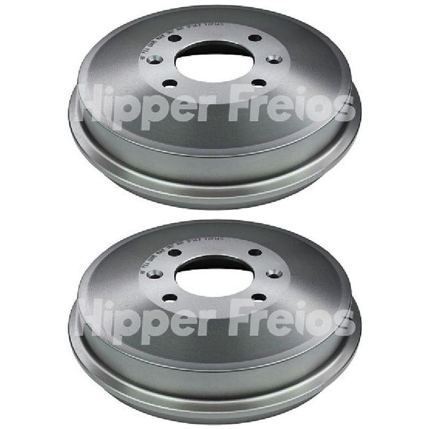 Par Tambor Freio Traseiro - Hipper Freios - HF 724 - (1)