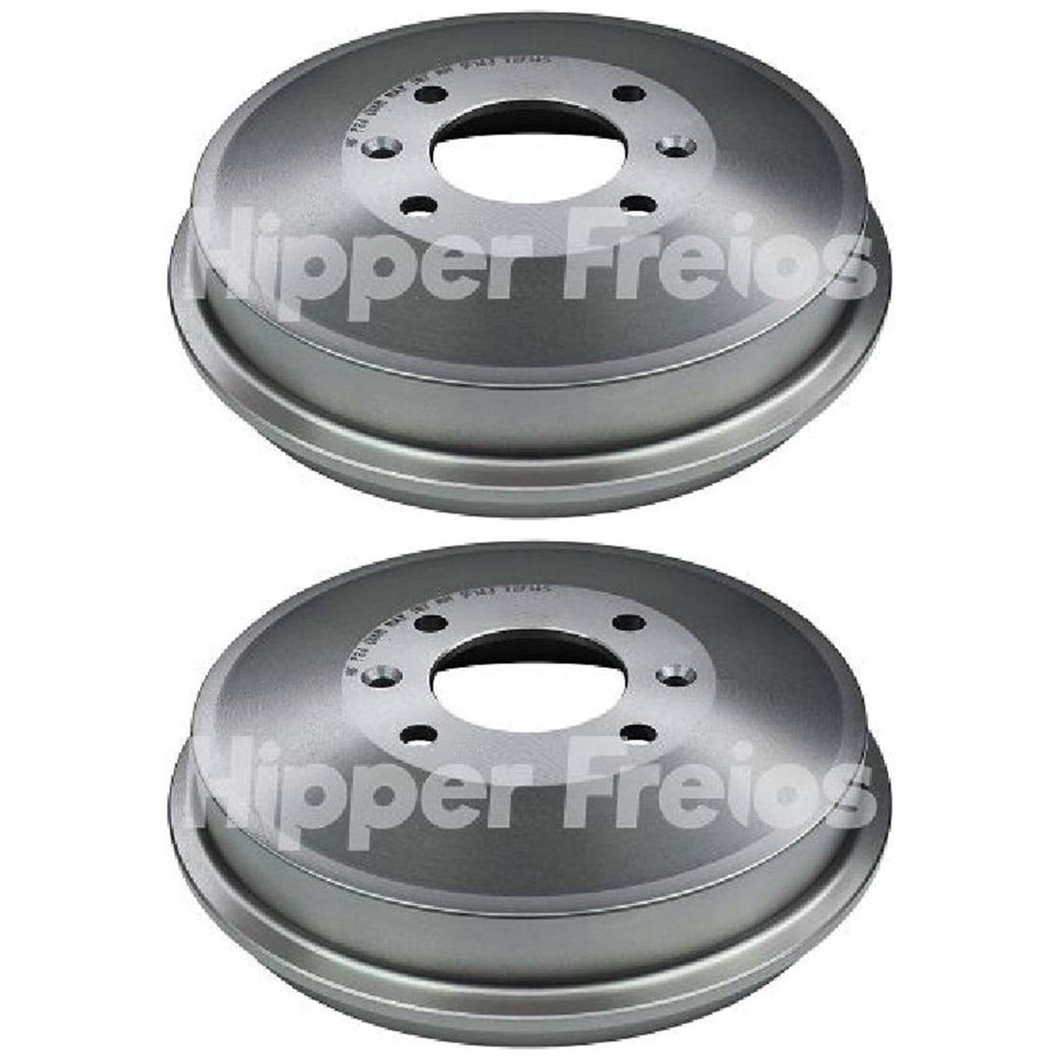 Par Tambor Freio Traseiro - Hipper Freios - HF 724 - (1)