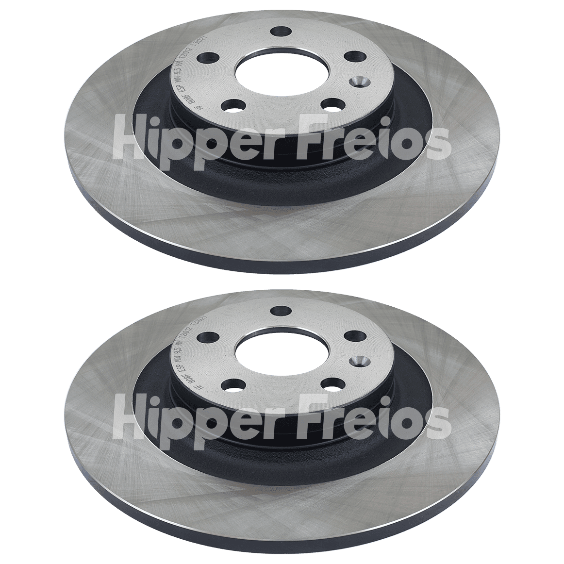 Par Tambor Freio Traseiro - Hipper Freios - HF 733-KT - (1)