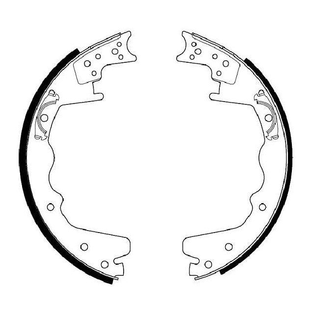 Sapata de Freio para Chevrolet D-20 e Silverado - Syl - 201707 - (2)