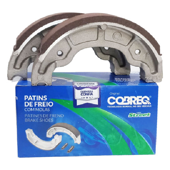 Sapata Freio Dianteira ou Traseira - Cobreq - 0307-CP - (1)