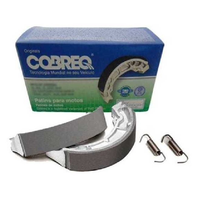 Sapata Freio Dianteira ou Traseira - Cobreq - 0323-CP - (1)