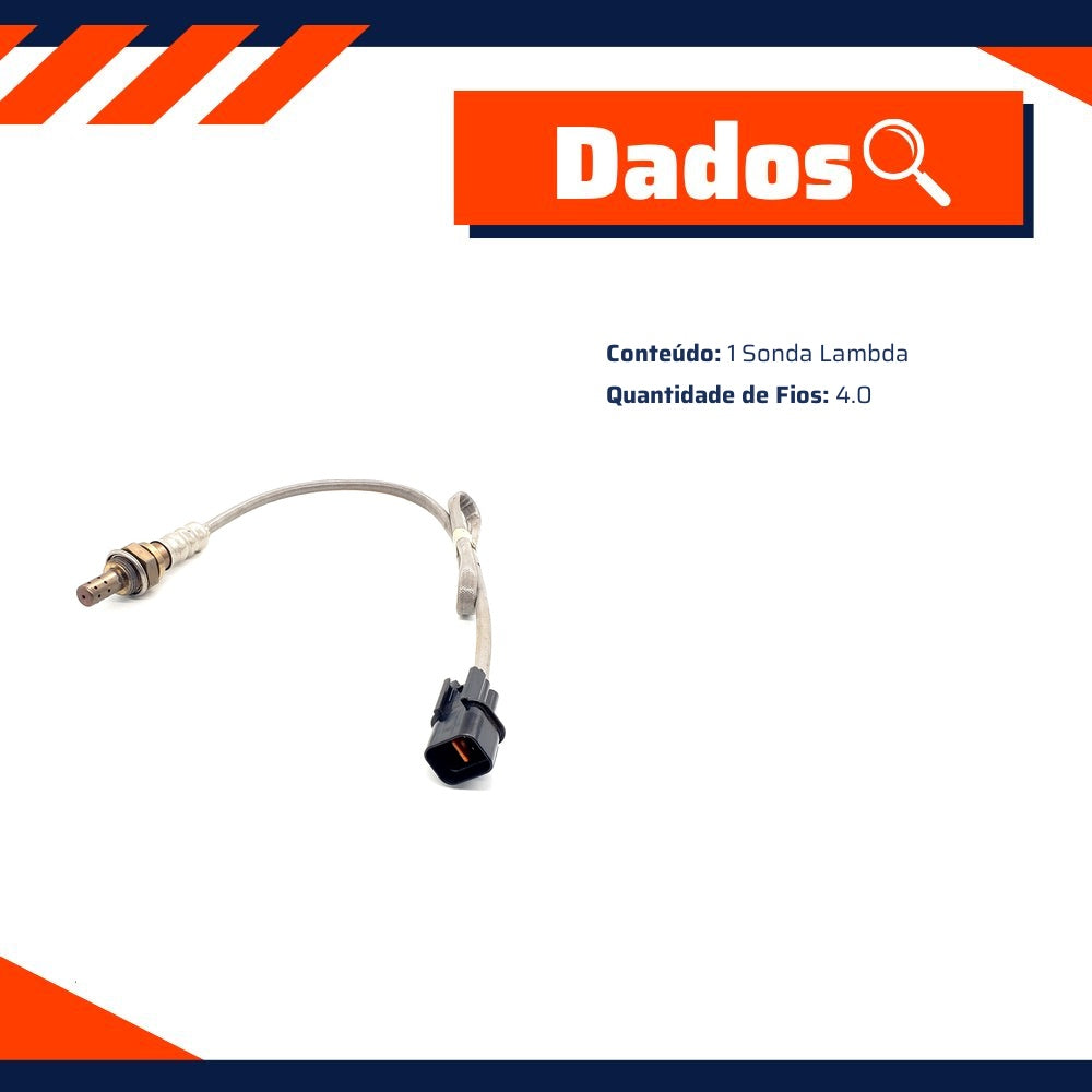 Sonda Lambda - NTK - OZA641-M2 - (2)