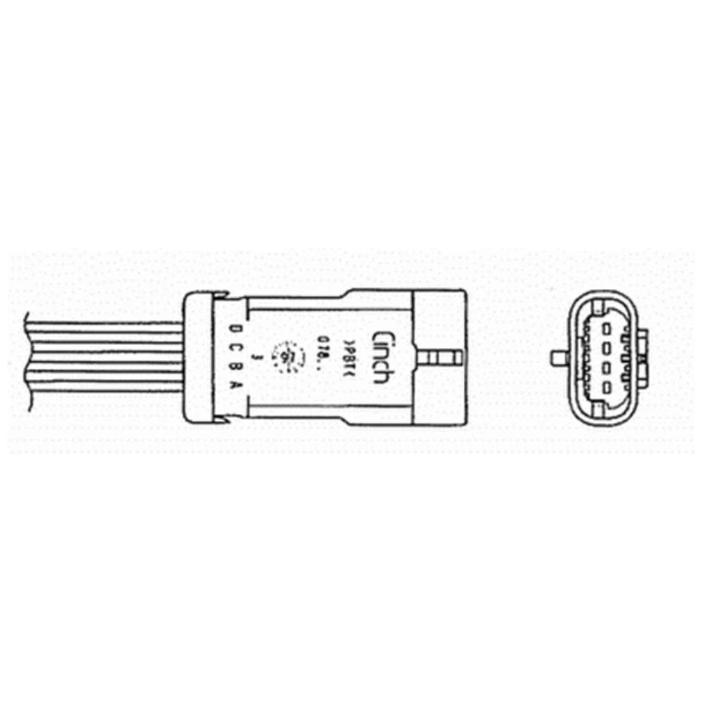 Sonda Lambda - NTK - OZA723-EE13 - (1)