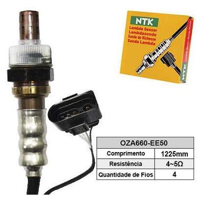 Sonda Lambda 12V Convencional - NTK - OZA660-EE50 - (1)
