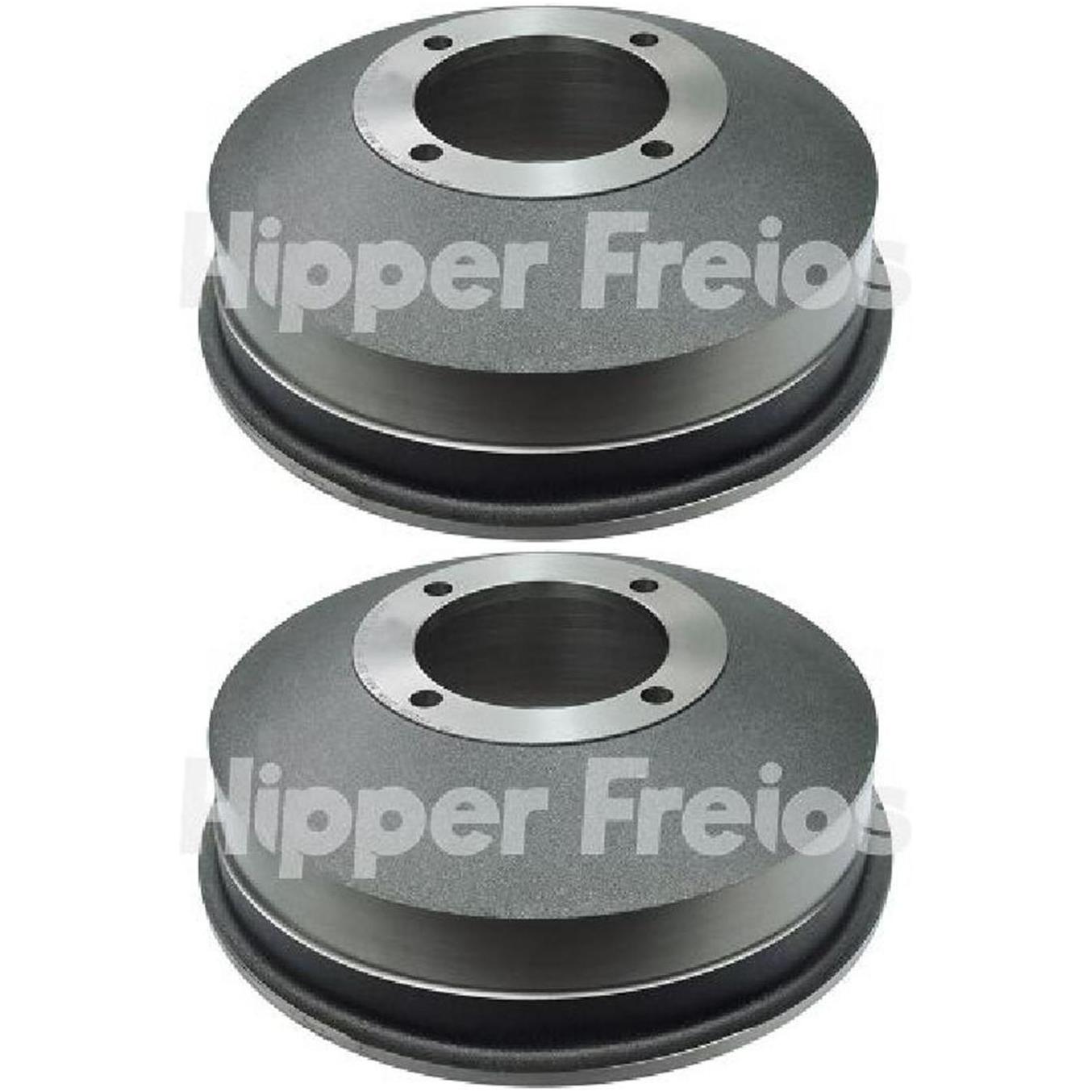 Par Tambor Freio Traseiro Direito Ou Esquerdo - Hipper Freios - HF 4000G - (1)